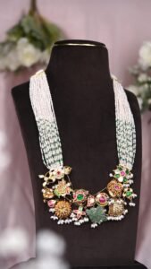 Kundan Multi Motifs Haram - N133
