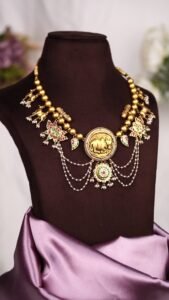 Pichwai Heritage Necklace - N007