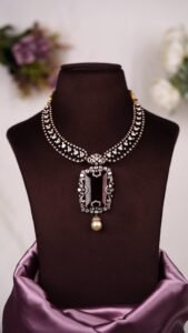 Maroon Tourmaline Polki - N014