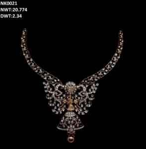 Radiant Lakshmi Diamond Necklace - N173