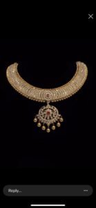 Radiant Lakshmi Diamond Necklace - N173
