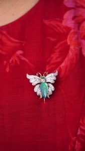 Butterfly Opal brooch - BR151