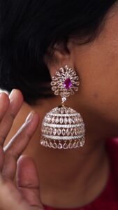 Rani Ruby Jhumka - E142