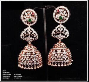 Imperial Peacock Jhumka - N176
