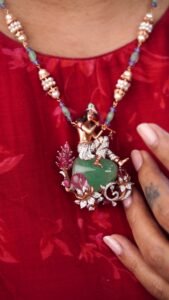 Shri Krishna adorn pendant - P158