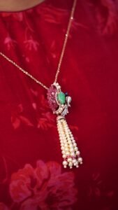 Bird Tassel pendant - P155