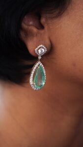 Teardrop Cascade Earrings - E144