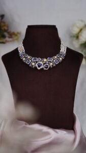 Azure Luxe statement nacklace - N109
