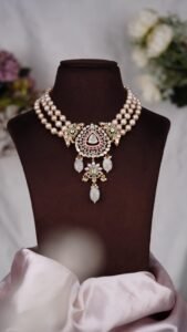 Noor jahan pearl necklace - N126