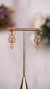 DIVYA MOTIF EARRINGS - E006