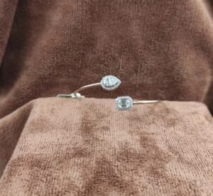 Eclipse Duo Diamond Bangle - B189