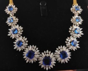 Royal Sapphire Blaze Necklace - N191